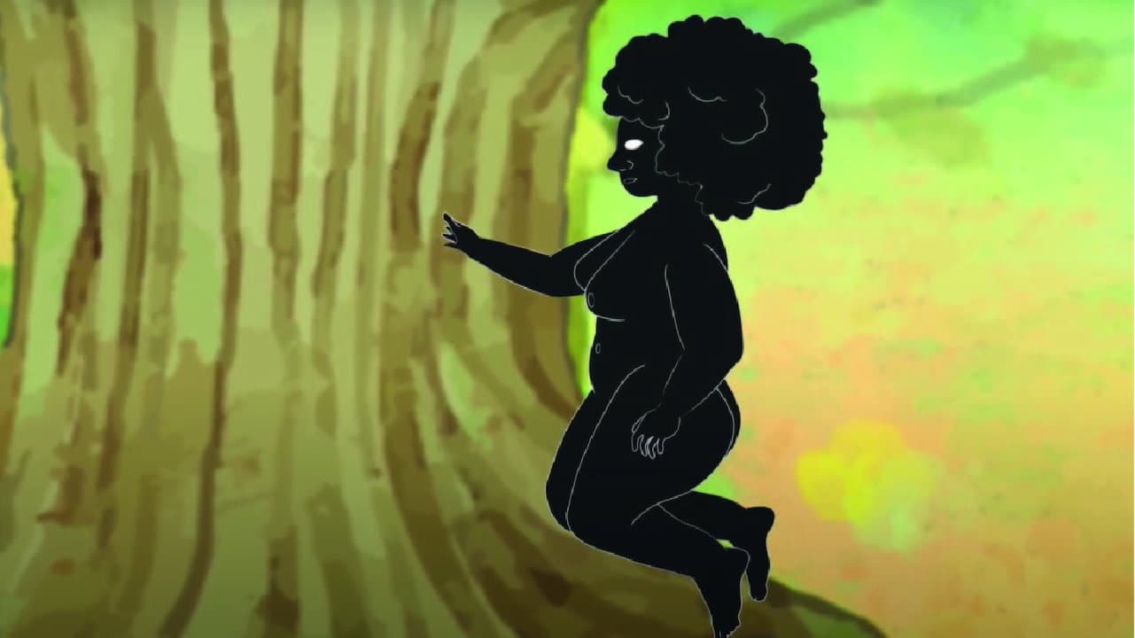 Sun Dressed Woman backdrop