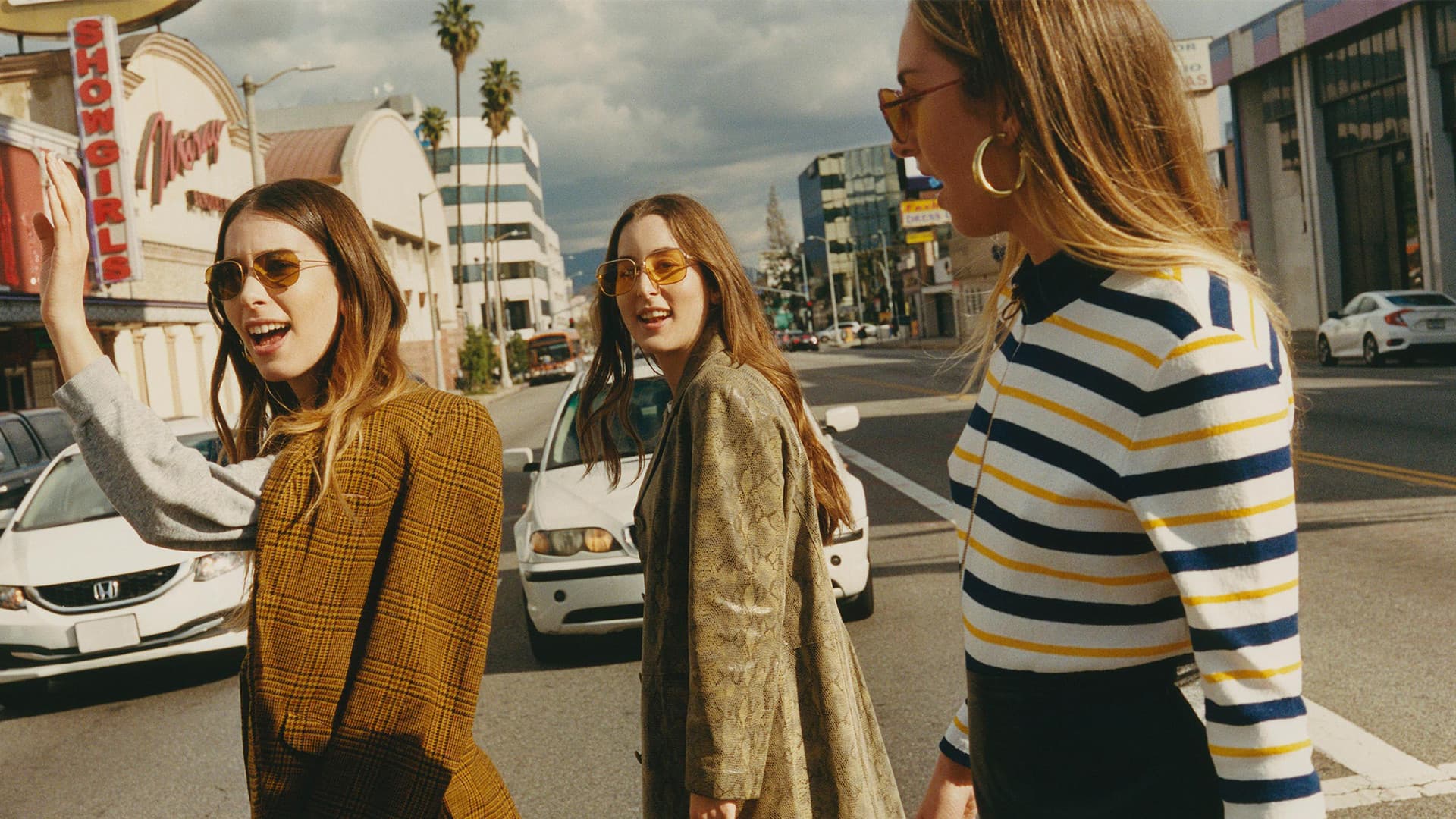 HAIM: Behind the Album backdrop